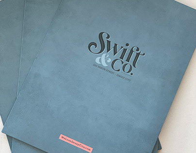 Swift & Co. Identity Design and Marketing Materials