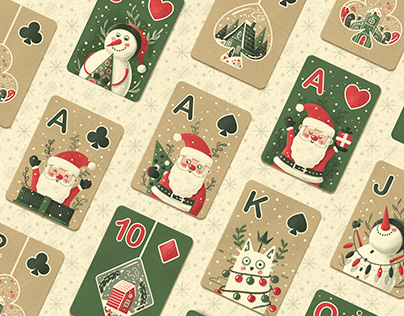 CHRISTMAS - Playing Cards Deck