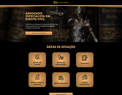 Landing Page Advogado - Hian Moreira