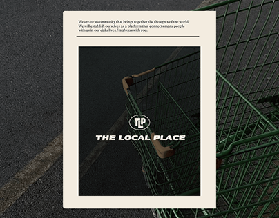 Project thumbnail - THE LOCAL PLACE Branding Design