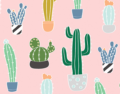 Cacti - Pattern Design 