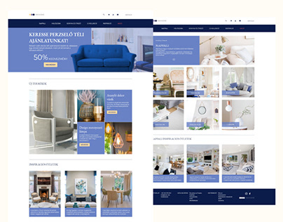 UI/UX - Stylish furniture ecommerce site