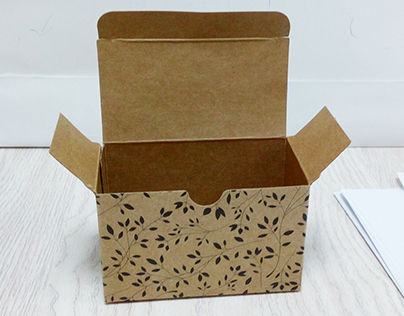 Business Card Box Craft Paper