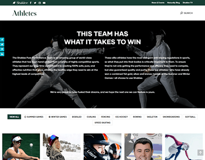 Shaklee website