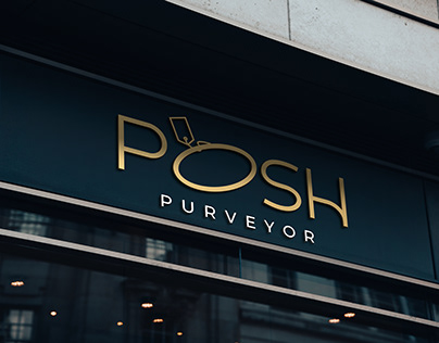 Posh Purveyor Logo & Brand Identity