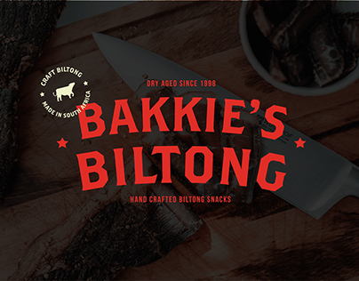 Bakkie's Biltong Rebrand