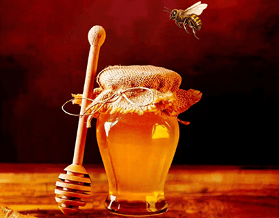 Flyer design for honey bees
