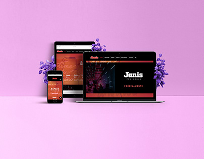 Diseño de página web y social media para Janis