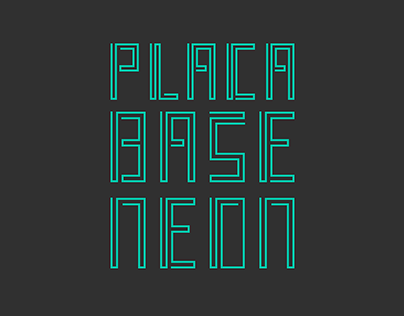 Placa Base Neon