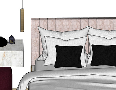 Bedroom Interiors (WorkFlow Example)