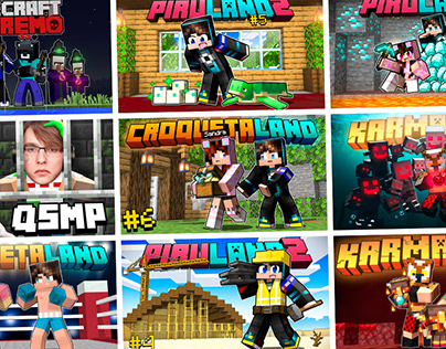 Project thumbnail - Minecraft Thumbnails & Mojang Logos