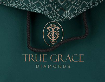 True Grace Diamonds brand identity design by Fivestar