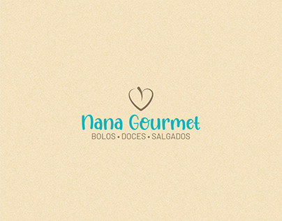 Nana Gourmet - Logotipo de comida