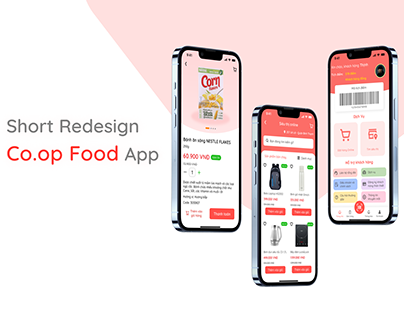 Short Redesign Co.op Food App (Market App)