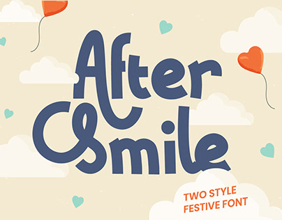 After Smile Festive Two Fonts