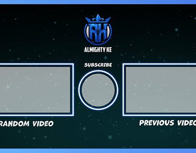 #9 Elegant Outro for Gaming/Lifestyle Youtube channel