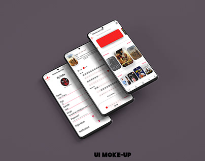 ui & ux design for movie booking aap