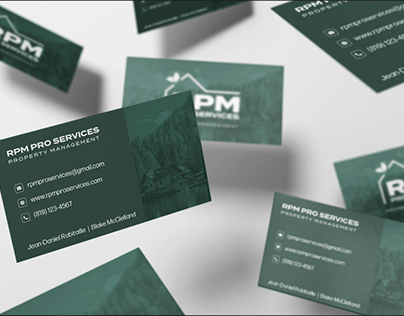 R.P.M. Pro Services business card