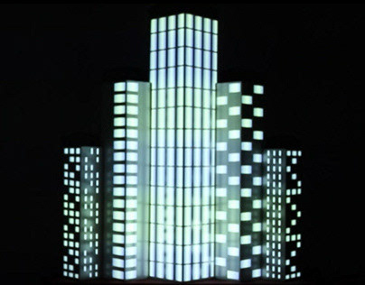 Urban - interactive video mapping project