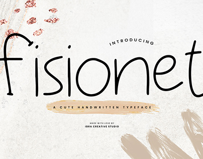 Fisionet – A Cute Handwritten Typeface