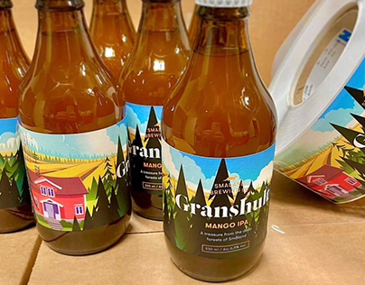 Beer Packaging Designs, GRANSHULT MANGO IPA