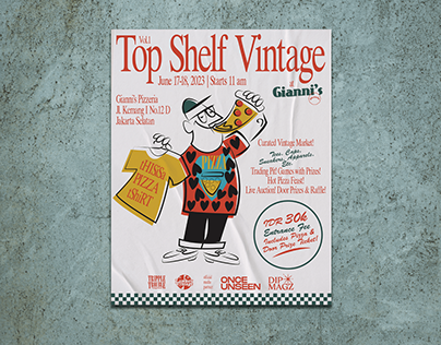 Top Shelf Vintage Event Posters