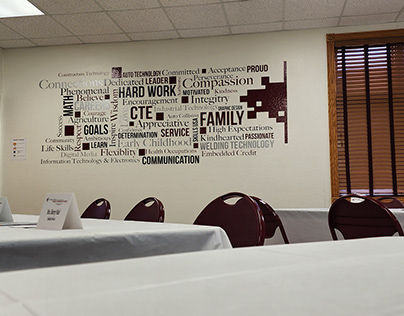 Career Center word wall