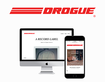 The Drogue Label - Web