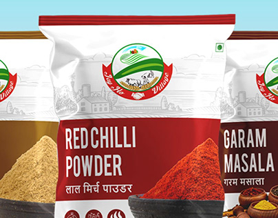 Spices Packaging Design