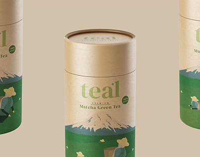 Teal | Logo & Packaging Design | Tea