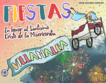 Cartel Fiestas de Villamalea