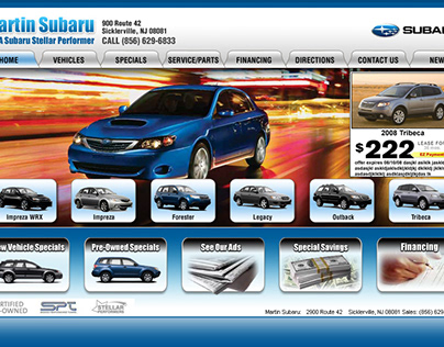 Automotive Retail Web Design