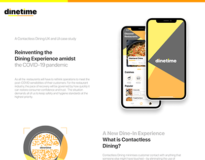 Dinetime - A Contact Less Dining CaseStudy