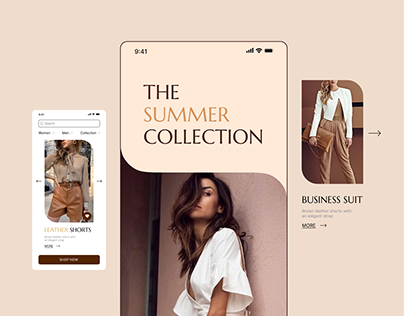 Online Store | UX/UI Design Mobile App