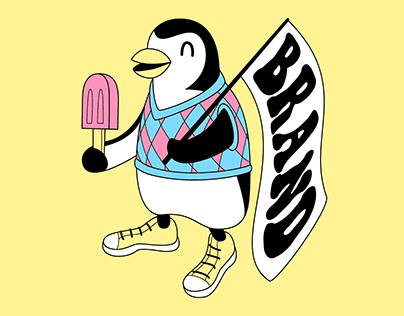 Cool Penguin | Brand Tee Graphic