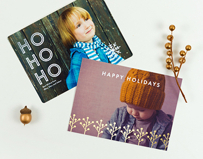 Paper Culture holiday cards (2015-2016)