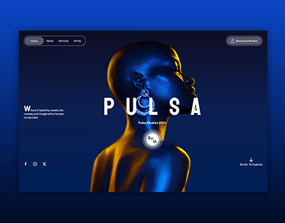 Pulsa Web Ui Page Design