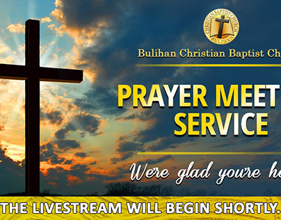 Prayer Meeting Service Pre-Livestream Overlay