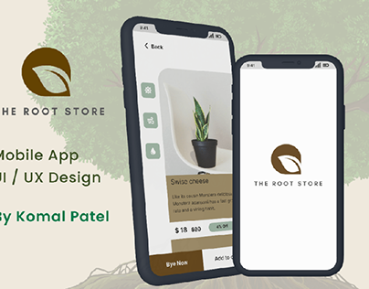 The Root Store -Plant online Store - Ui / UX