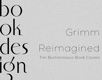 "Brothers Grimm" Book Design