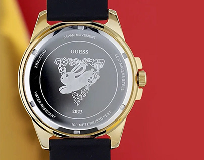 Guess Watches | Caseback Design 2023 Year of the Rabbit