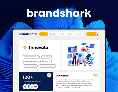 Brandshark - Web Design
