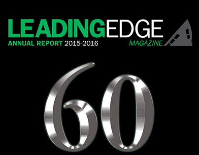 Leading Edge Magazine Masthead Redesign