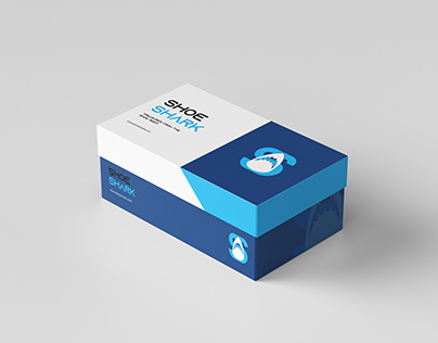 Product Mockup (Shoe Shark Shoebox)
