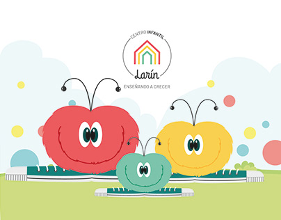 Centro infantil Larín | Branding & Ilustración