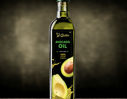 Этикетка Avocado oil