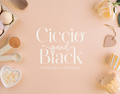 Ciccio and Black | Pastry Branding