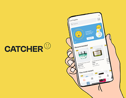 Catcher — Mobile App UX/UI Design