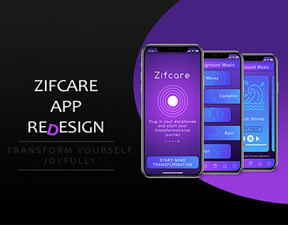 App Redesign - Zifcare