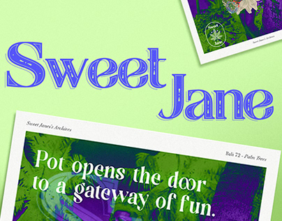 Sweet Jane - Concept & Brand Identity